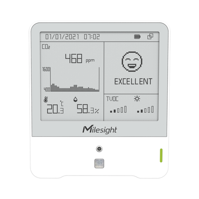 Monitor Ambiental con Display para Temperatura, Humedad y COâ‚‚ con LoRaWAN