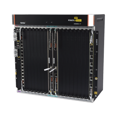 OLT Carrier Class Modular GPON, 16 Ranuras de Servicio, Incluye 1 Tarjeta de Servicio, crecimiento hasta 256 puertos GPON o 128 XGPON, Gestión por UNM2000, CLI, (Incluye Instalación de Software UNM2000)