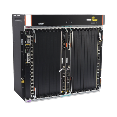 OLT Carrier Class Modular GPON, 16 Ranuras de Servicio, Incluye 1 Tarjeta de Servicio, crecimiento hasta 256 puertos GPON o 128 XGPON, Gestión por UNM2000, CLI, (Incluye Instalación de Software UNM2000)