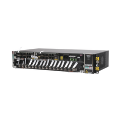 OLT Carrier Class Modular GPON, 2 Ranuras, Incluye 1 Tarjeta GPOA de 16 puertos GPON, 1 Fuente de CA, 2 UR, Gestión por UNM2000, CLI, Incluye Instalación de Software UNM2000, (Interoperabilidad con ONU´s de Terceros sin Costo)