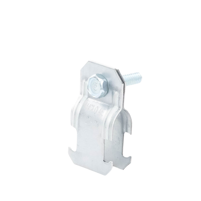 Abrazadera Unicanal para Conduit Pared Gruesa  y PVC de  1/2" (13 mm).