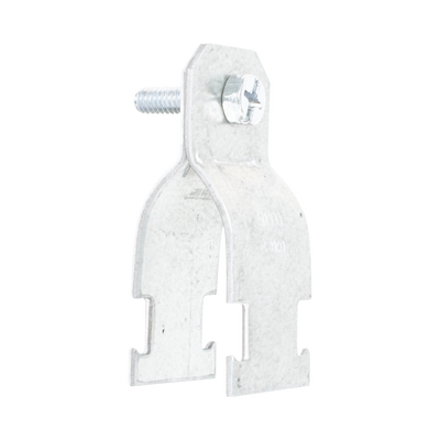 Abrazadera Unicanal para Conduit Pared Gruesa y PVC de 3/4" (19 mm).