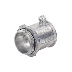 Conector de 3/4" para Tubo Pared Delgada con Tornillos Opresores.