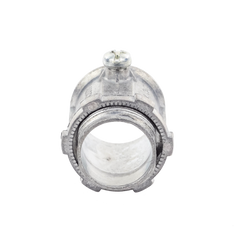 Conector de 3/4" para Tubo Pared Delgada con Tornillos Opresores.