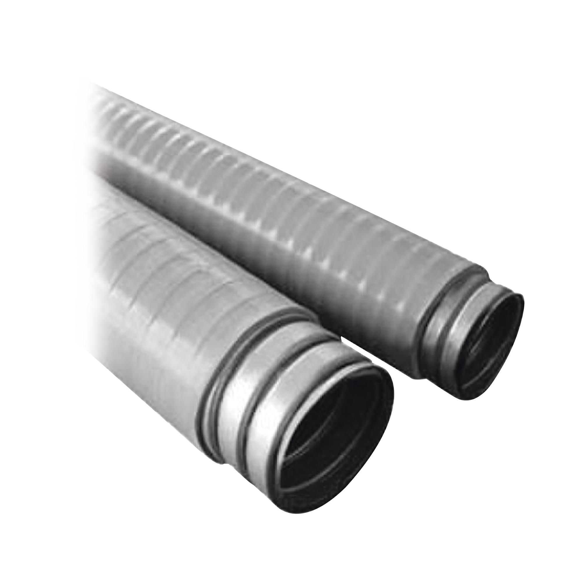 Tubo Flexible tipo Liquidtight de 3" (75 mm). Acero + Forro PVC. Rollo de 10 Metros.