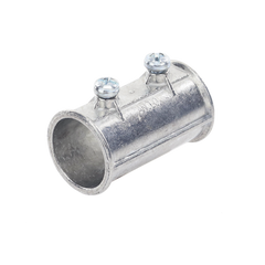 Cople de 3/4" para Tubo Pared Delgada con Tornillos Opresores.