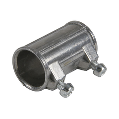 Cople de 3/4" para Tubo Pared Delgada con Tornillos Opresores.