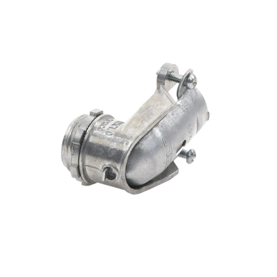 Conector curvo para tubo flexible 3/4"  (19 mm)