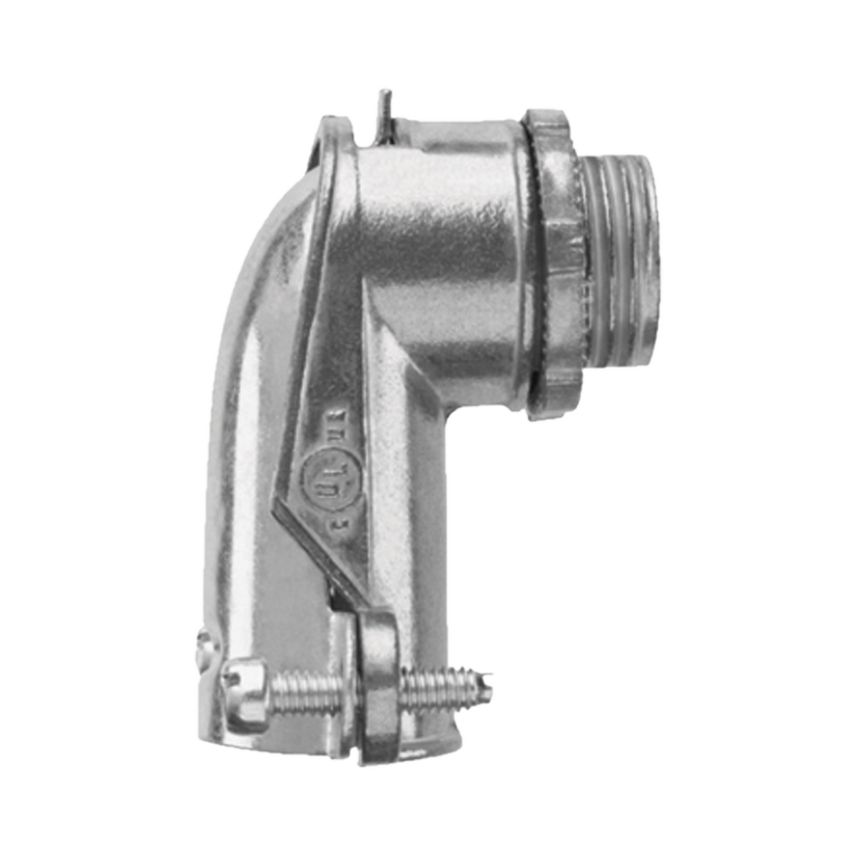 Conector curvo para tubo flexible   3/8" (9.5 mm)