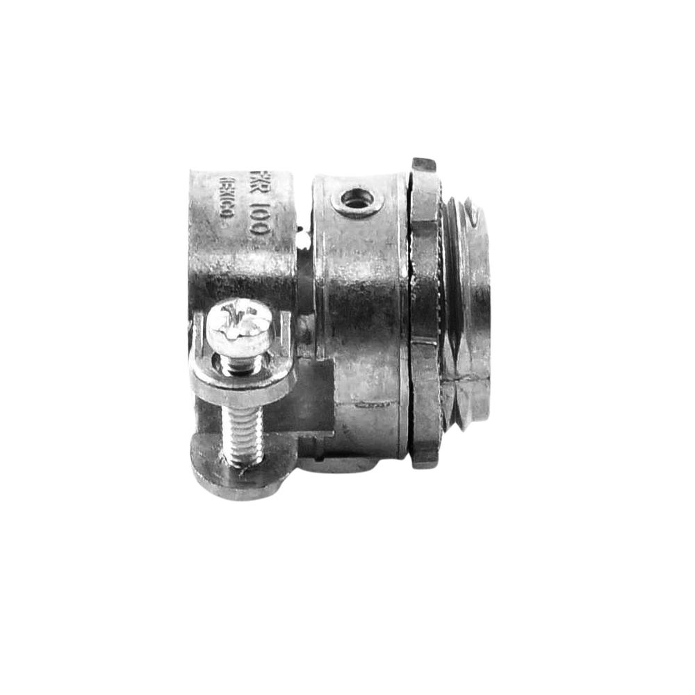 Conector recto para tubo flexible de 1" (25 mm).