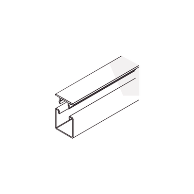 Tope Unicanal Plano para Tornillo de  3/8" ( 9.5 mm ).