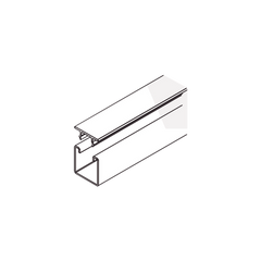 Tope Unicanal Plano para Tornillo de  3/8" ( 9.5 mm ).
