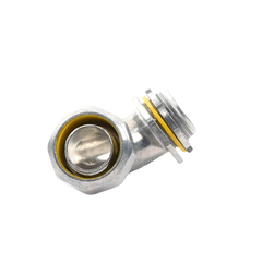 Conector Curvo para tubo tipo Liquidtight 1" (25 mm). Compatible con ANC-COT-100.
