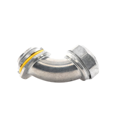 Conector Curvo para tubo tipo Liquidtight 1" (25 mm). Compatible con ANC-COT-100.