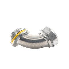 Conector Curvo para tubo tipo Liquidtight 1" (25 mm). Compatible con ANC-COT-100.