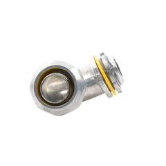 Conector Curvo para tubo tipo Liquidtight de 3/4"  (19 mm). Compatible con ANC-COT34.