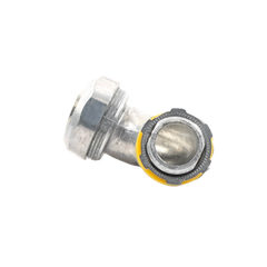 Conector Curvo para tubo tipo Liquidtight de 3/4"  (19 mm). Compatible con ANC-COT34.