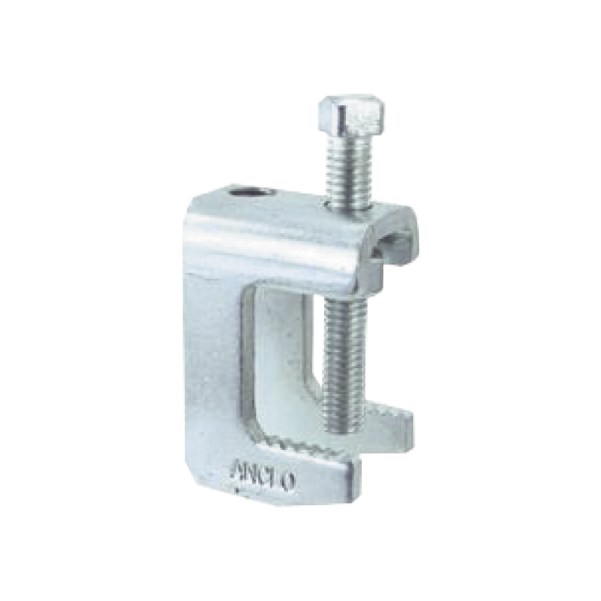 Mordaza Acero Fijabarras de 1 1/4", para varilla roscada de 1/2.