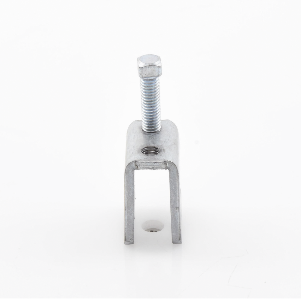 Mordaza  Acero Fija barras de  3/4", para varilla roscada de 3/8".