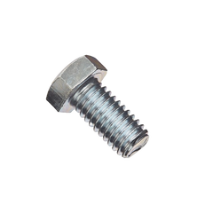 Tornillo Máquina Estándar Galvanizado de 1/4" X 1" (6.5 X 25 mm).