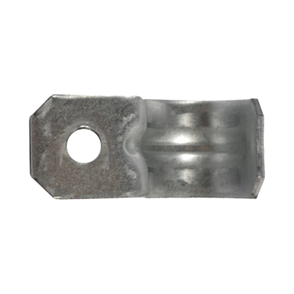 Abrazadera tipo Uña para Tubo Conduit Pared Gruesa y Conduit PVC de 1/2 (13 mm).