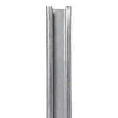 Unicanal Perforado 4 X 2 cm X 3 m / Calibre 12 / Galv. Electrolítico.