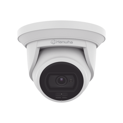 Cámara IP Tipo Flateye con luz blanca Antivandálico 4 Megapíxel / Lente 3 mm / 20M IIluminacion / WDR 120db / IP67 / IK10 / H.265 & WiseStream