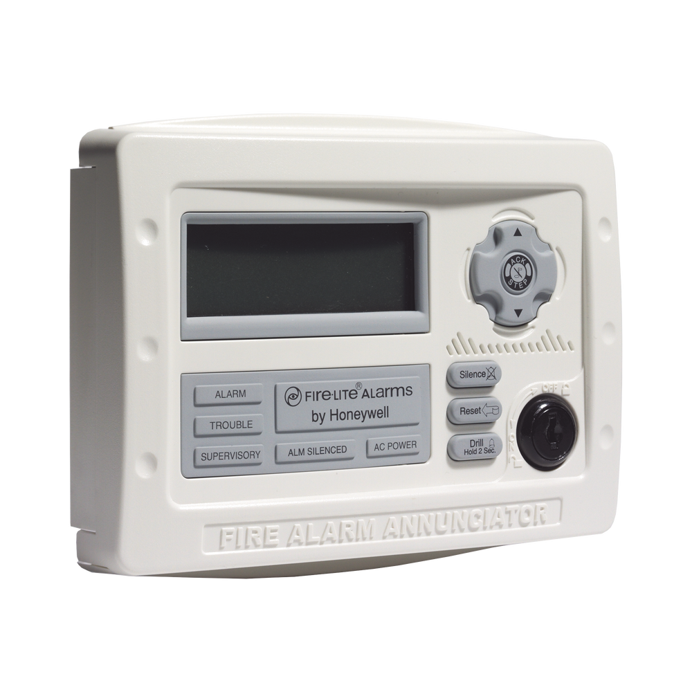 Anunciador Serial para Paneles Direccionables Fire-Lite, Color Blanco