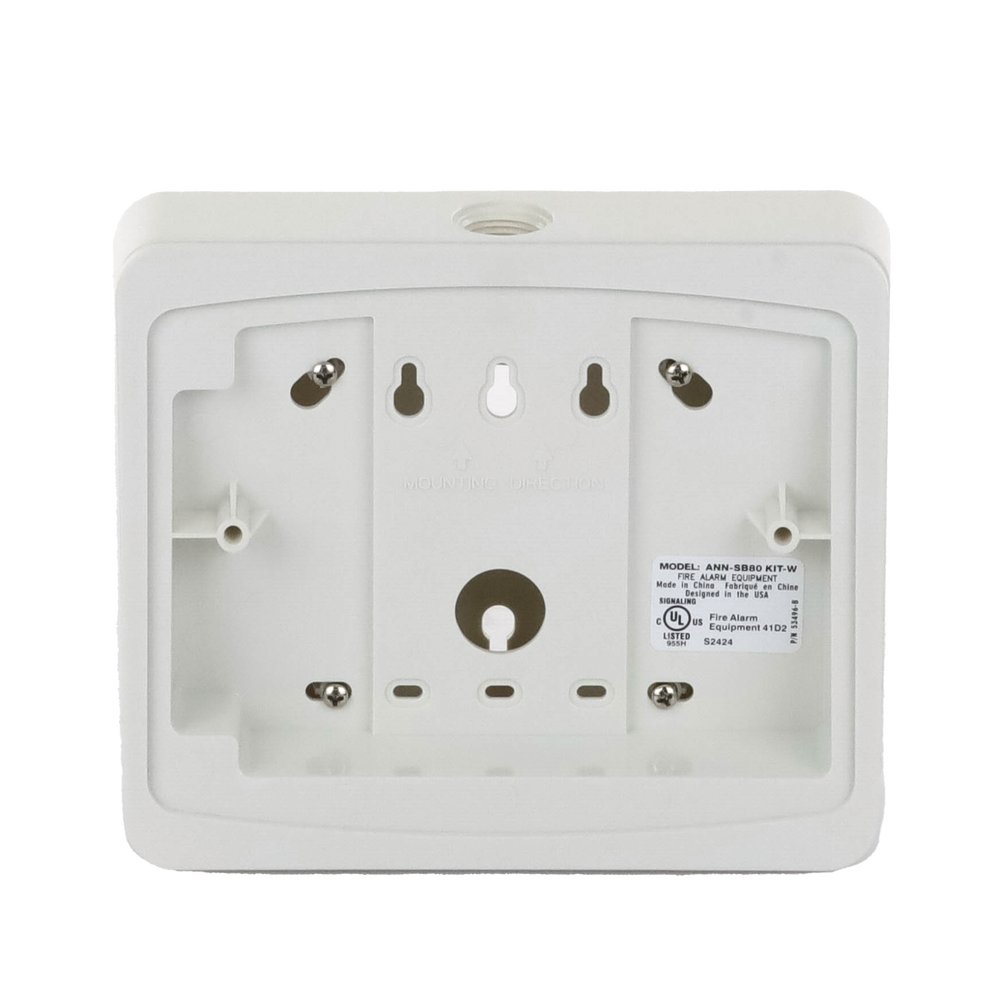 Caja de Montaje en Color Blanco Para Anunciador Remoto ANN-80W