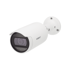 Cámara IP Tipo Bala 4 Megapíxel / Lente 3mm / IR 20M / WDR 120db / IP66 / H.265 & WiseStream / modo pasillo / POE 802.3af