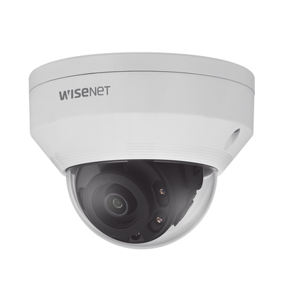 Cámara IP Tipo Domo Antivandálico 4 Megapíxel / Lente 3mm / IR 20M / WDR 120db / IP66 / IK10 / H.265 & WiseStream / POE 802.3af