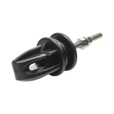 Nuevo Aislador para uso en postes de Cercos Eléctricos 3 en 1 (Paso, Esquina y Tensor)