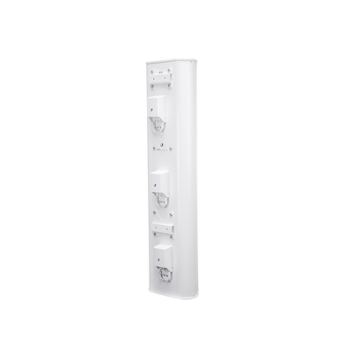 Antena sectorial blindada de 90º de cobertura 5 GHz (5.15 - 5.85 GHz), dividida en 3 bloques de 30º, ideal para alta densidad de suscriptores