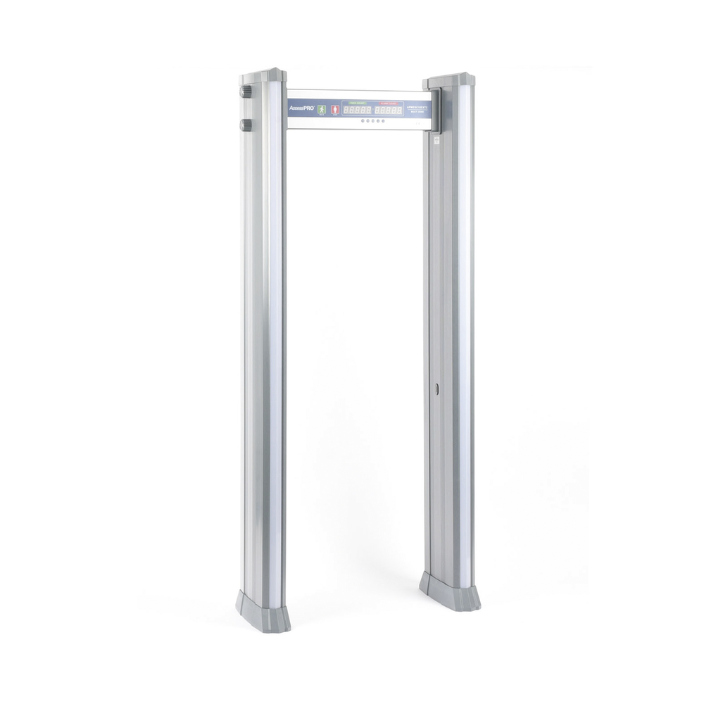 (100% EXTERIOR) Detector de Metales de 18 zonas/ Uso en Exterior/ Contador de Personas