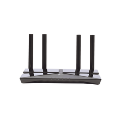 Router WiFi 6 AX 1500Mbps / MU-MIMO 2X2 y OFDMA / 1 Puerto WAN 10/100/1000 Mbps / 4 Puertos LAN 10/100/1000 Mbps / 4 Antenas Beamforming