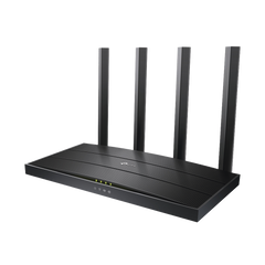 Router WiFi 6 AX 1500Mbps / MU-MIMO 2X2 y OFDMA / 1 Puerto WAN 10/100/1000 Mbps / 3 Puertos LAN 10/100/1000 Mbps / 4 Antenas / Conexión Inalámbrica OneMesh
