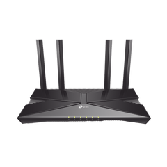 Router WiFi 6 doble banda AX 1800 Mbps /  MU-MIMO y OFDMA / 1 Puerto WAN 10/100/1000 Mbps / 4 Puertos LAN 10/100/1000 Mbps / 4 Potentes Antenas / Compatible con EasyMESH