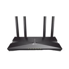 Router WiFi 6 doble banda AX 1800 Mbps /  MU-MIMO y OFDMA / 1 Puerto WAN 10/100/1000 Mbps / 4 Puertos LAN 10/100/1000 Mbps / 4 Potentes Antenas / Compatible con EasyMESH