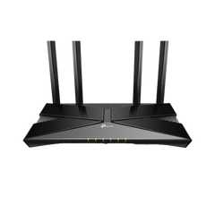 Router WiFi 6 doble banda AX 3000 Mbps /  MU-MIMO y OFDMA / 1 Puerto WAN 10/100/1000 Mbps / 4 Puertos LAN 10/100/1000 Mbps / 4 Potentes Antenas.