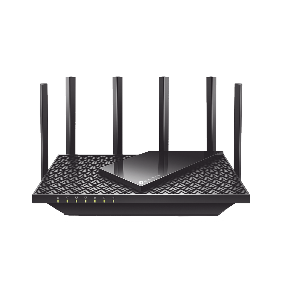 Router Triple Banda WiFi 6E / AX5400 MU-MIMO / 1 Puerto WAN 1 10/100/1000 Mbps / 4 Puertos LAN 10/100/1000 Mbps / 1 puerto USB 3.0 / 6 antenas de alta ganancia / OneMesh ™