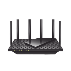 Router Triple Banda WiFi 6E / AX5400 MU-MIMO / 1 Puerto WAN 1 10/100/1000 Mbps / 4 Puertos LAN 10/100/1000 Mbps / 1 puerto USB 3.0 / 6 antenas de alta ganancia / OneMesh ™