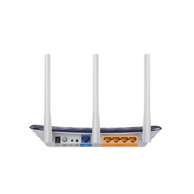 Router Inalámbrico WISP con Configuración de fábrica personalizable, doble banda AC, con antenas de alta ganancia, hasta 733 Mbps, 4 Puertos LAN 10/100 Mbps, 1 Puerto WAN 10/100 Mbps