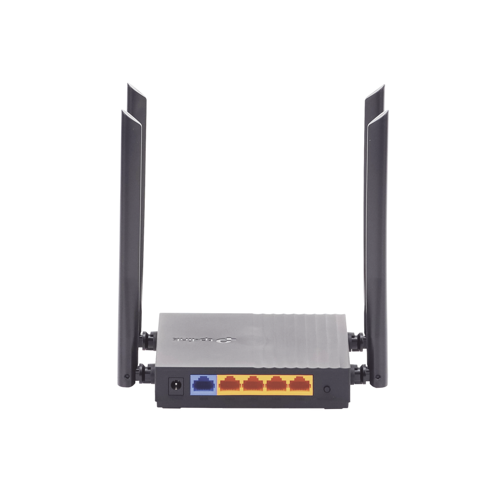 Router Inalámbrico AC 1200 / Doble Banda MU-MIMO / 1 puerto WAN 10/100/1000 Mbps / 4 puertos LAN 10/100/1000 Mbps / Compatible con EasyMesh / Administración Web o App Tether