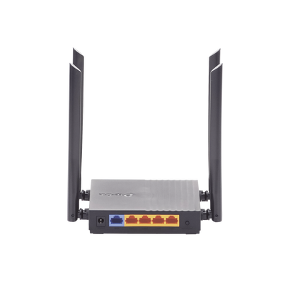 Router Inalámbrico AC 1200 / Doble Banda MU-MIMO / 1 puerto WAN 10/100/1000 Mbps / 4 puertos LAN 10/100/1000 Mbps / Compatible con EasyMesh / Administración Web o App Tether