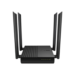 Router Inalámbrico AC 1200 / Doble Banda MU-MIMO / 1 puerto WAN 10/100/1000 Mbps / 4 puertos LAN 10/100/1000 Mbps / Compatible con EasyMesh / Administración Web o App Tether