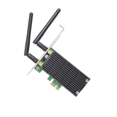 Adaptador  PCI inalámbrico doble banda AC 1200 Mbps / Antena de alta ganancia / Tecnología MU-MUMO 2X2 / Soporte de perfil bajo y Altura completa
