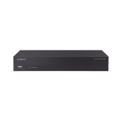 NVR 8 canales soporta hasta 8MP / H.265 / P2P Wisenet / 8 puertos PoE Plug and Play.