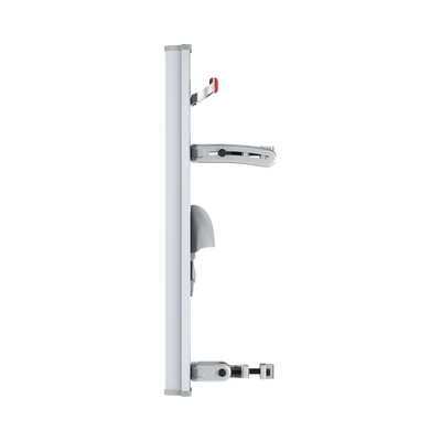 Antena sectorial de 100 grados, 20 dBi, 5150-5850 MHz , desempeño Carrier Class, integra BackShield para evitar lóbulos laterales