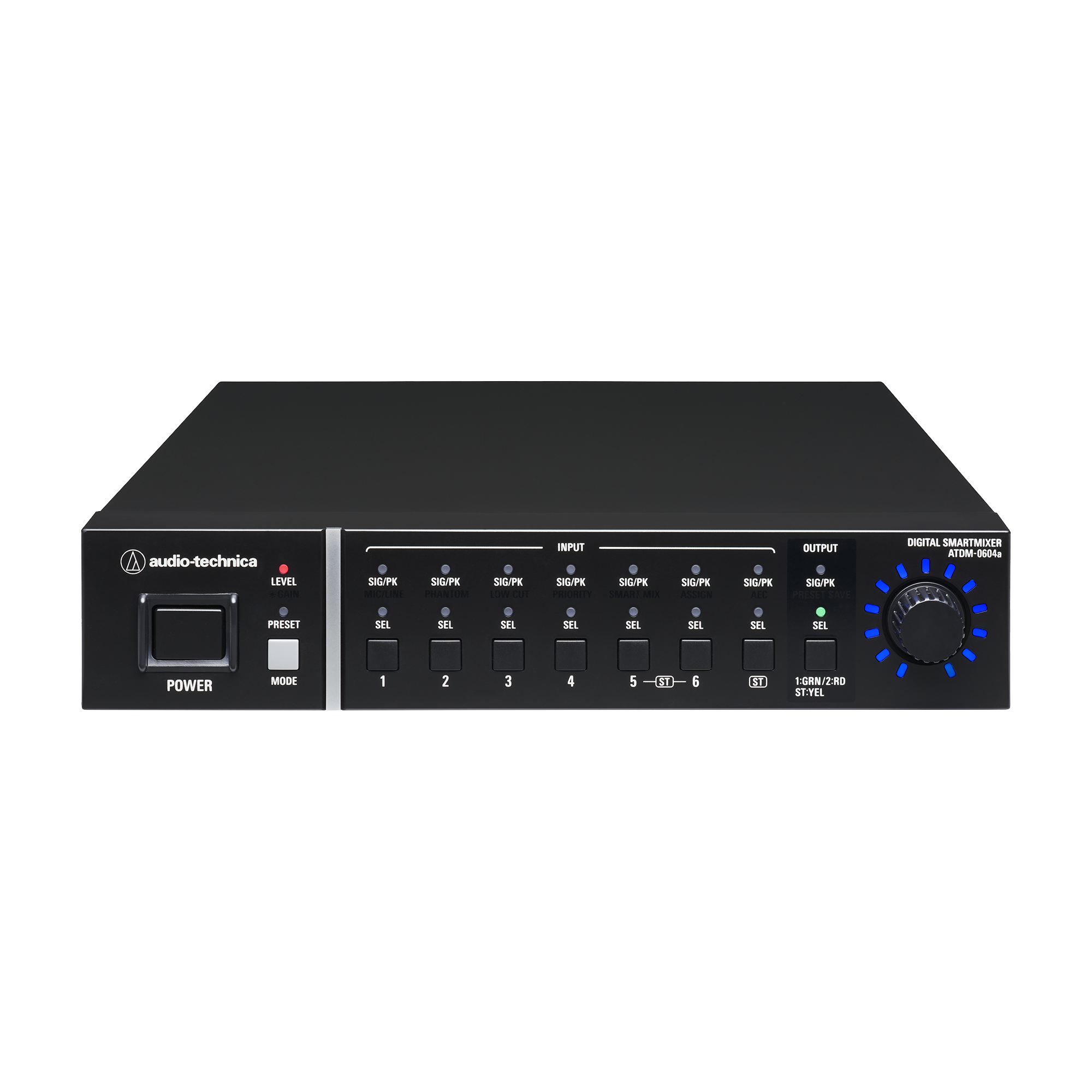 MEZCLADOR DIGITAL AUTOMÁTICO SMARTMIXER DE 6 CANALES CON CANCELACIÓN DE ECO.