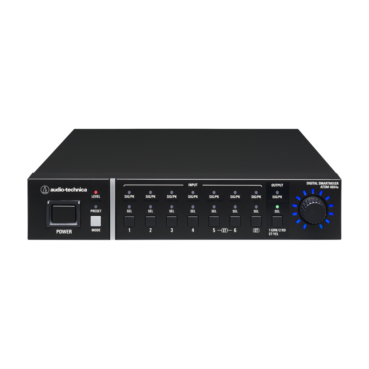 MEZCLADOR DIGITAL AUTOMÁTICO SMARTMIXER DE 6 CANALES CON CANCELACIÓN DE ECO.